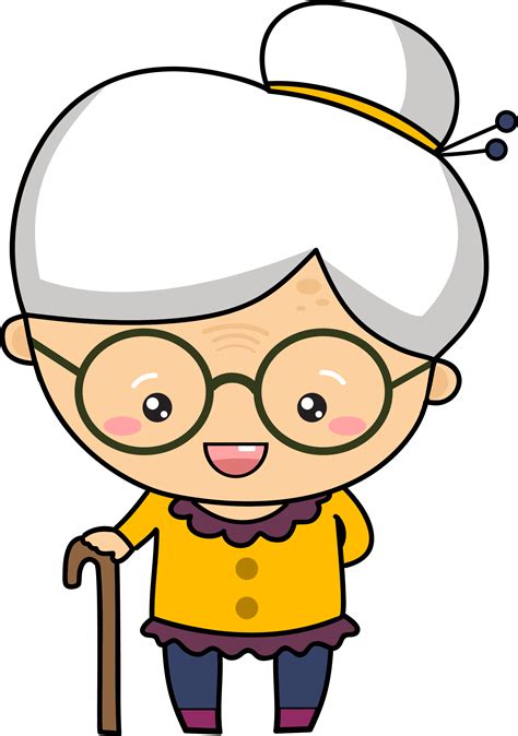 cute grandma cartoon|grandma images clip art.